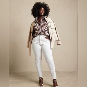 NEW-Banana Republic Curvy Vintage Stretch Skinny Jean